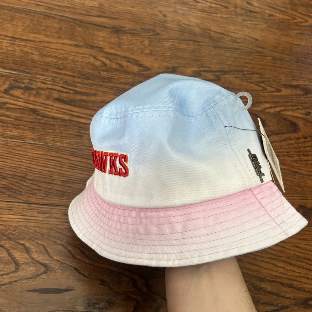 NWT! Atlanta Hawks Bucket Hat Luxury Collection Pro Standard Ombre M/L MSRP:$39